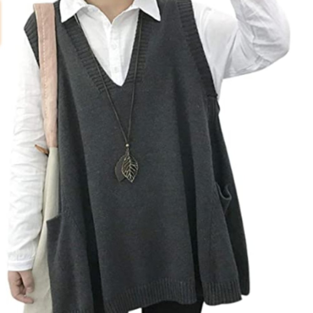 Women Loose Swing Chunky Cotton Sweater